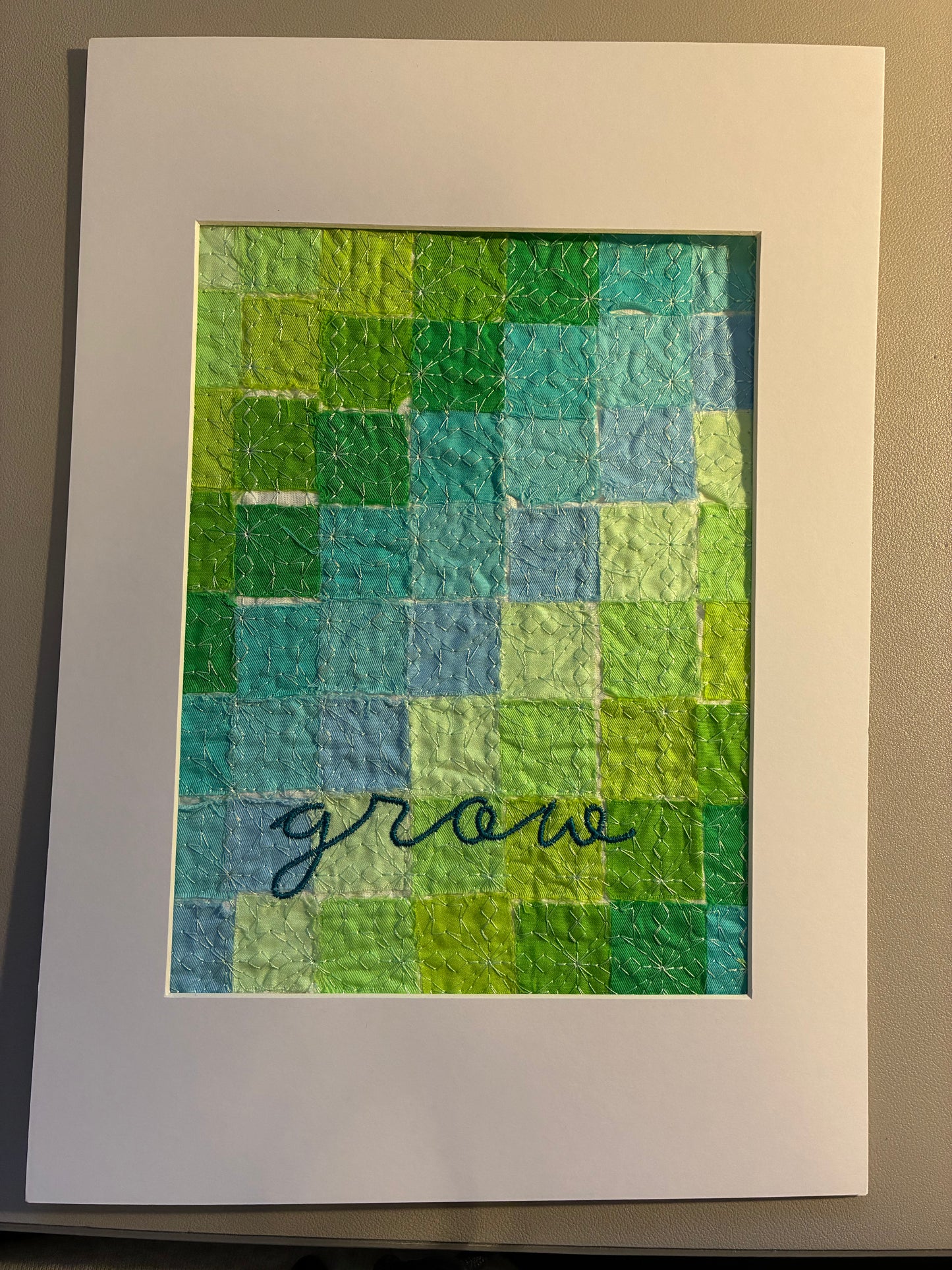Stoffkunst - grow