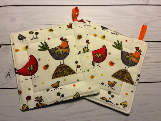 Topflappen gequiltet