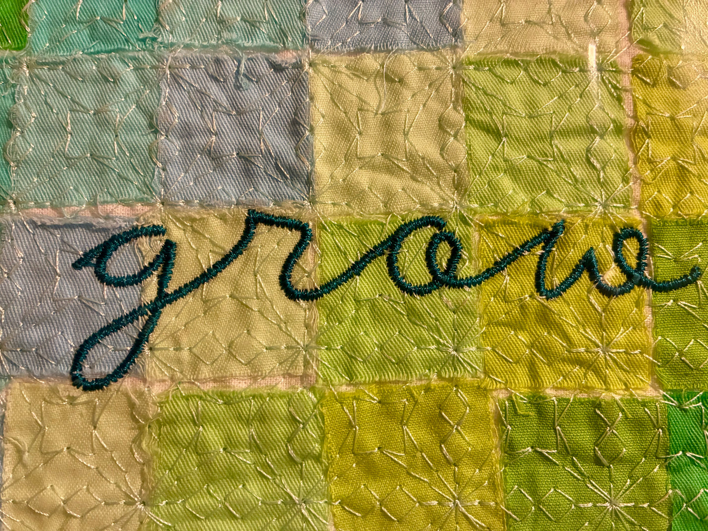Stoffkunst - grow