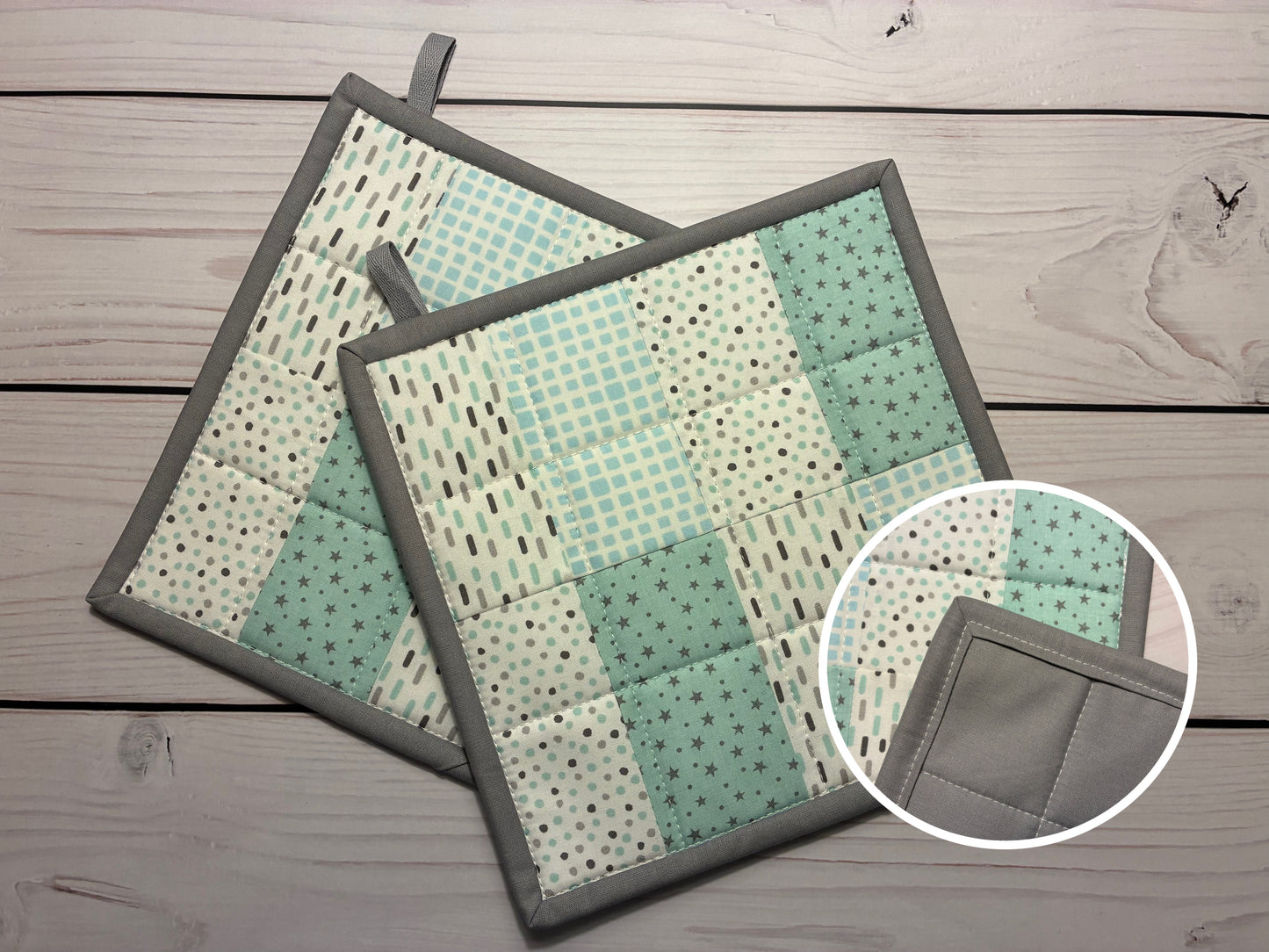 Topflappen Patchwork