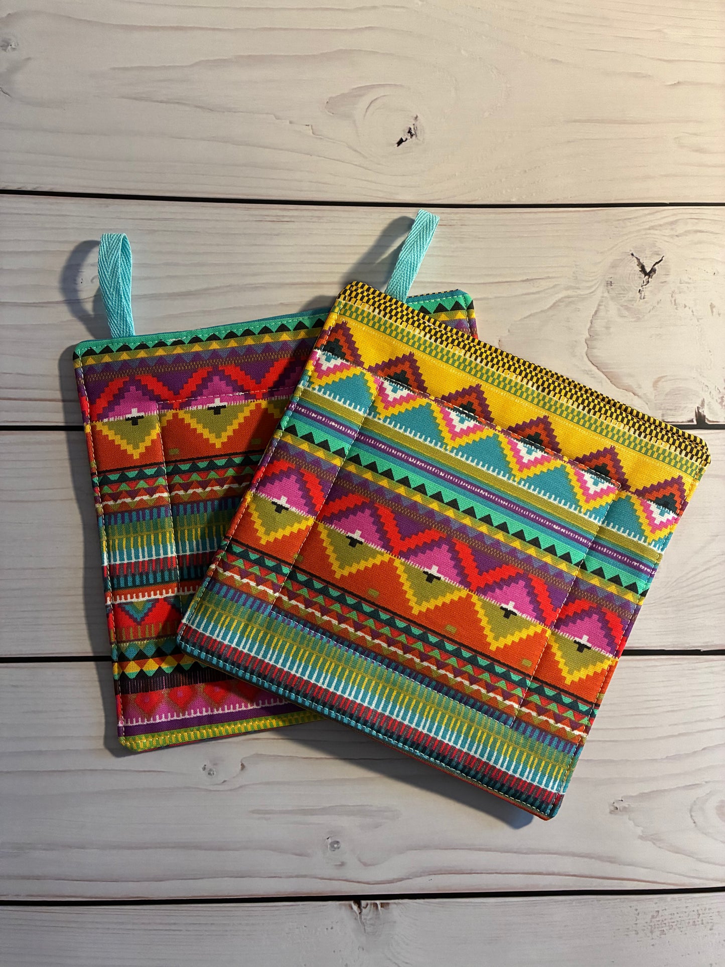Topflappen gequiltet