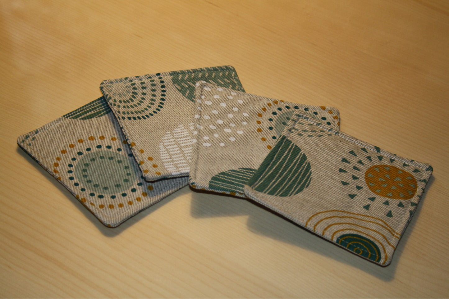 Tassenuntersetzer "MugRugs" (4er-Set)